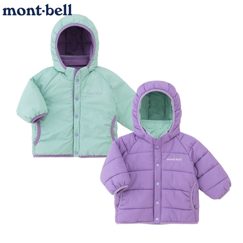 montbell婴儿双面棉服外套日本