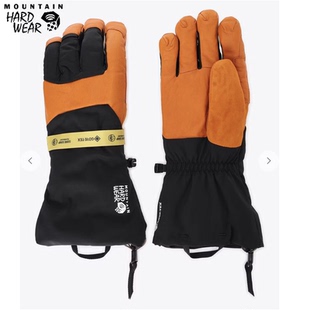 日本代购Mountain Hardwear山浩2合1保暖防水手套GTX真皮滑雪手套