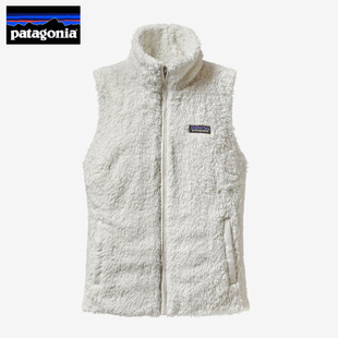 日本代购Patagonia巴塔哥尼亚女士长毛绒马甲背心Los Gatos保暖