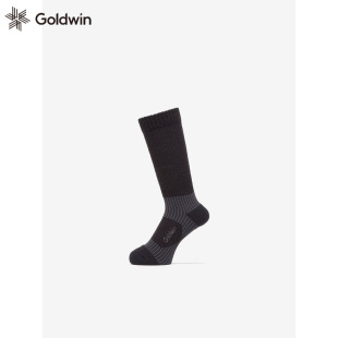 日本代购 支撑徒步袜C3fit男女羊毛吸汗抗菌中筒长袜 Goldwin中厚款