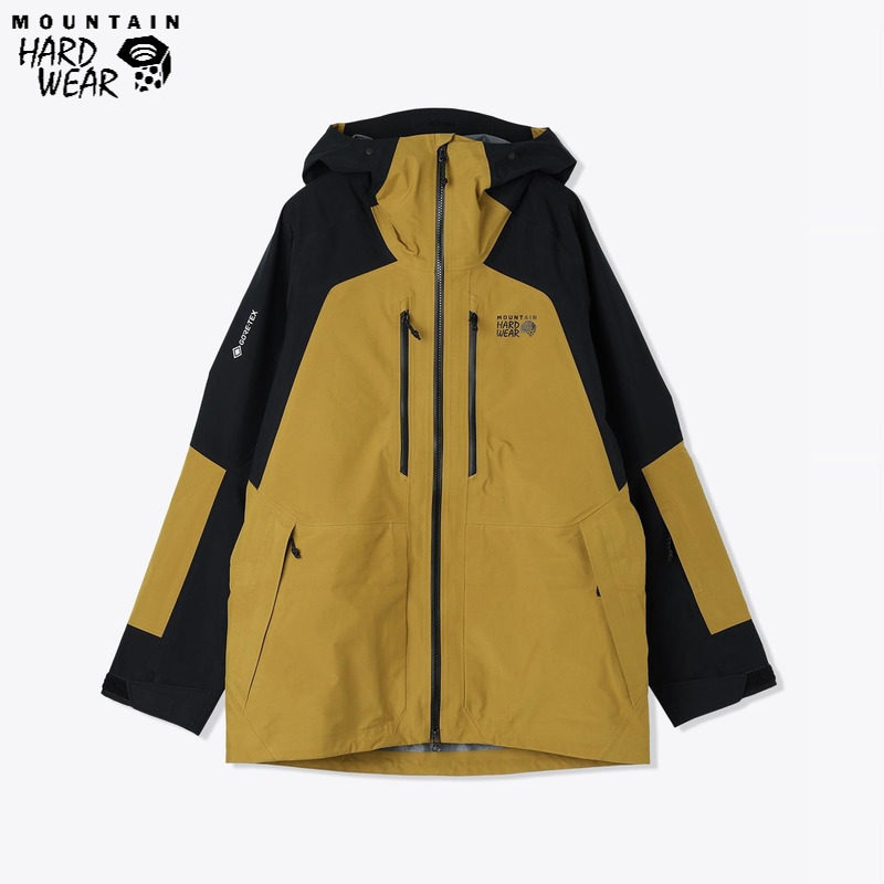 日本代购Mountain Hardwear山浩冬季硬壳高山冲锋衣GTX男士滑雪服