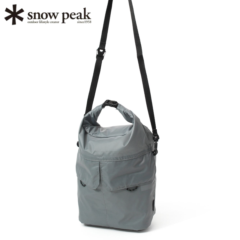 日本snowpeak雪峰防水单肩两用包