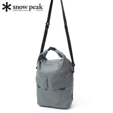 日本代购snowpeak雪峰旅行两用包防水干燥包单肩包手提包户外2025