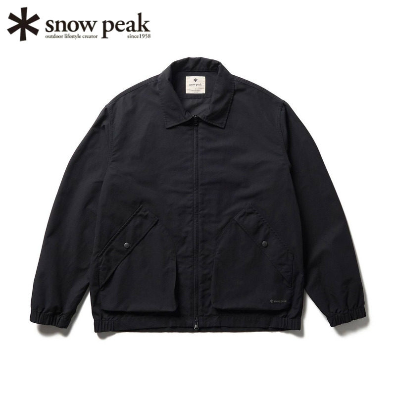 日本snowpeak雪峰轻量防雨夹克衫
