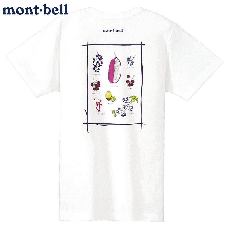 montbell长袖女士T恤衫UV防晒