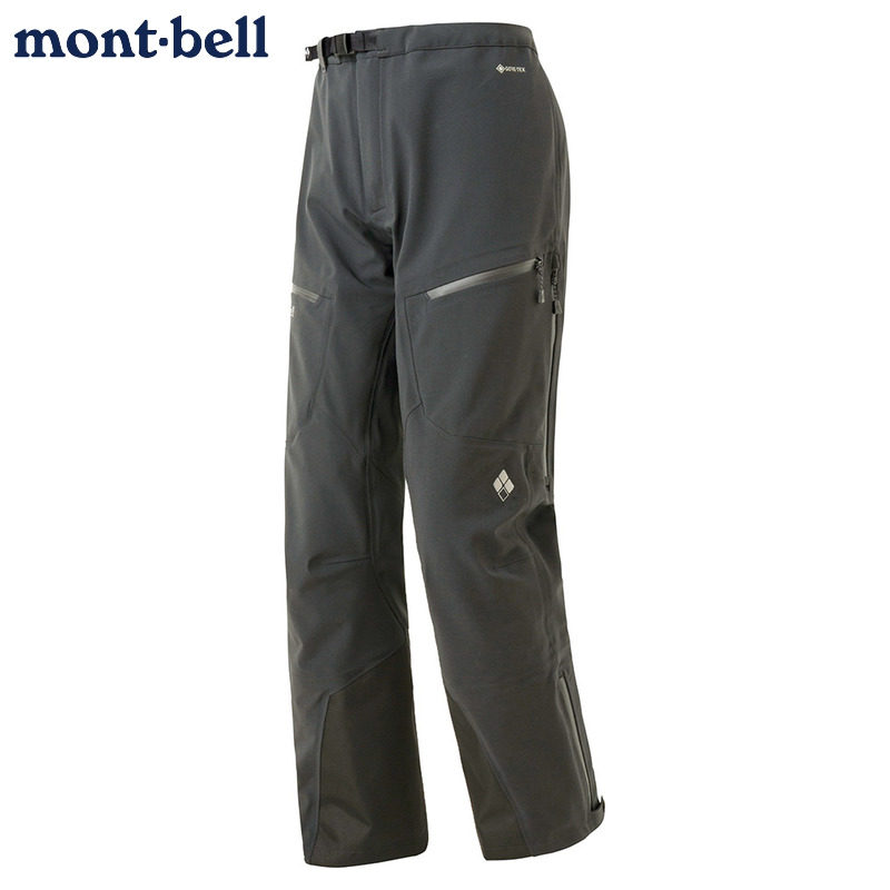 日本代购montbell女士高山裤GTX冬季保暖登雪山滑雪冲锋裤硬壳