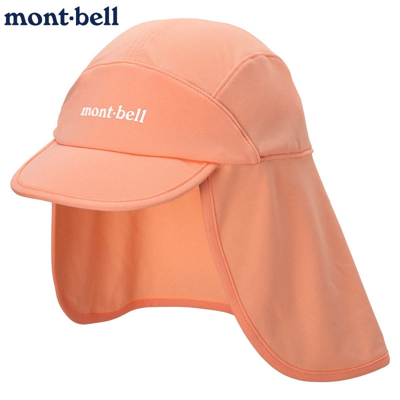 montbell婴儿遮阳帽速干透气防晒