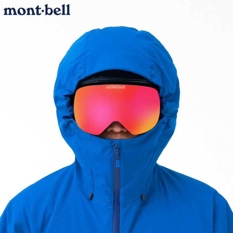 日本montbell保暖冲锋衣滑雪服男