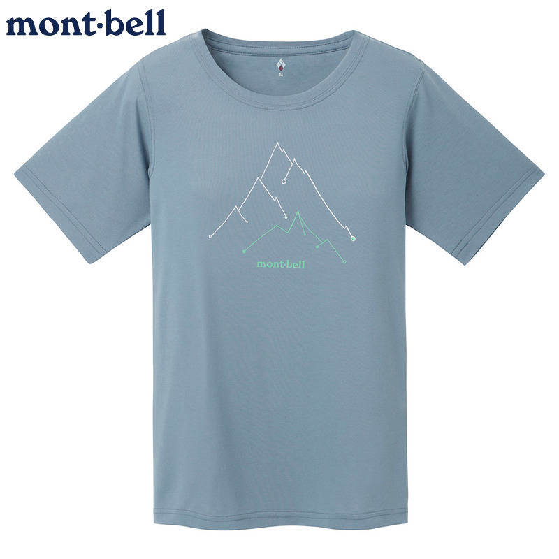 montbell速干T恤吸汗透气