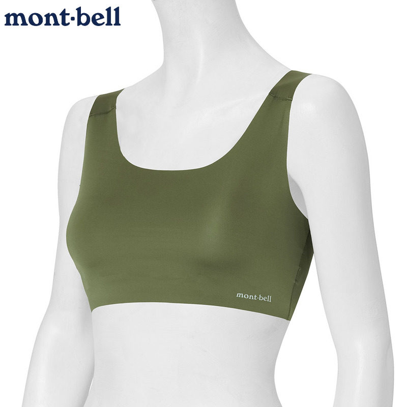 montbell女士背心式文胸内衣速干