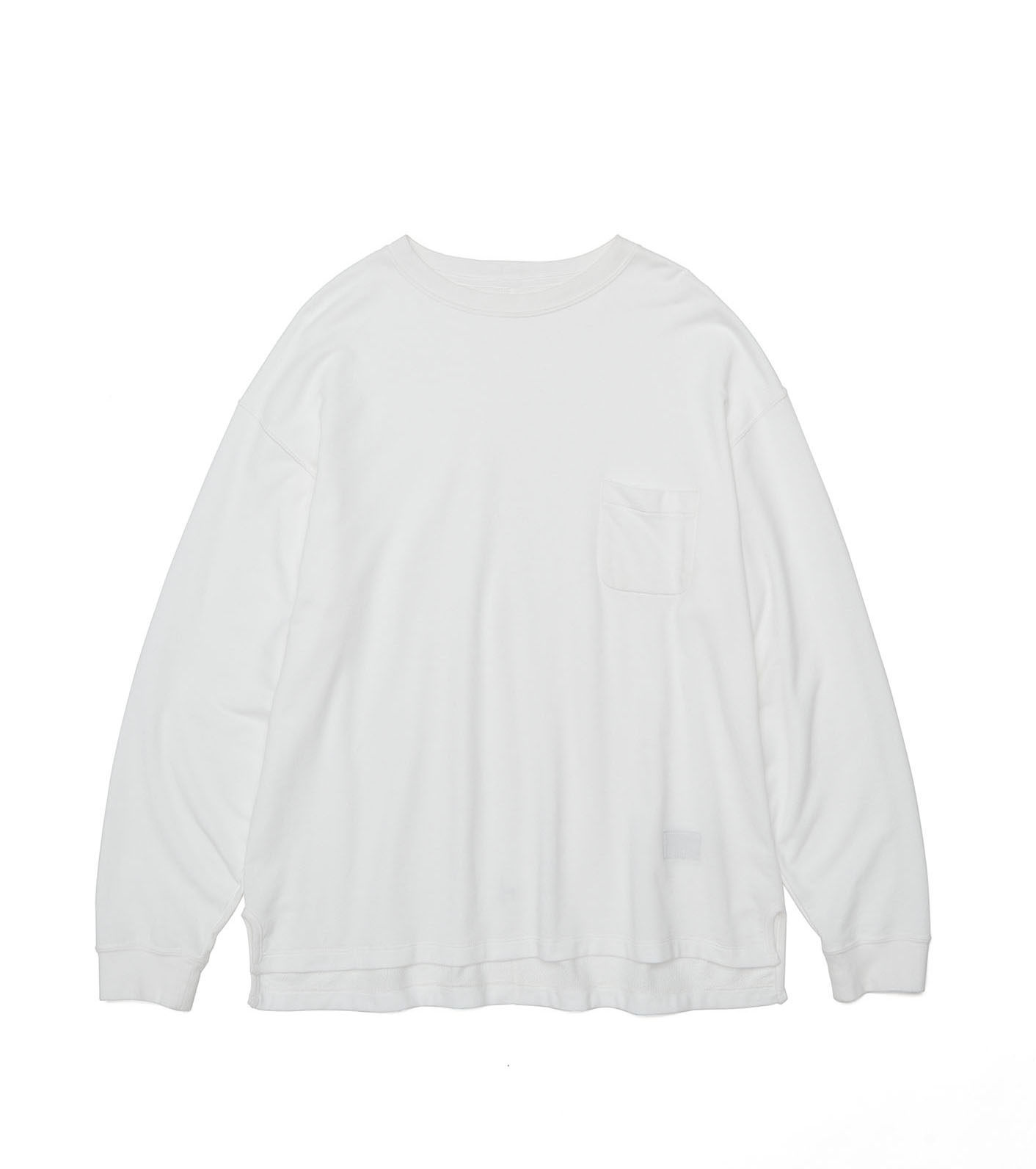 日本代购正品nanamica长袖T恤男女口袋光电子日本制宽松L/S Tee
