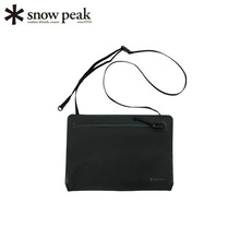 日本代购SnowPeak雪峰新款防水单肩斜挎包多用途手机钱包收纳Dry
