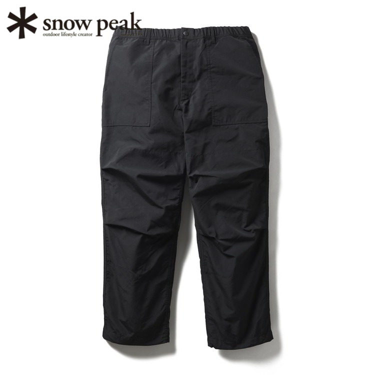 日本snowpeak雪峰阻燃长裤户外