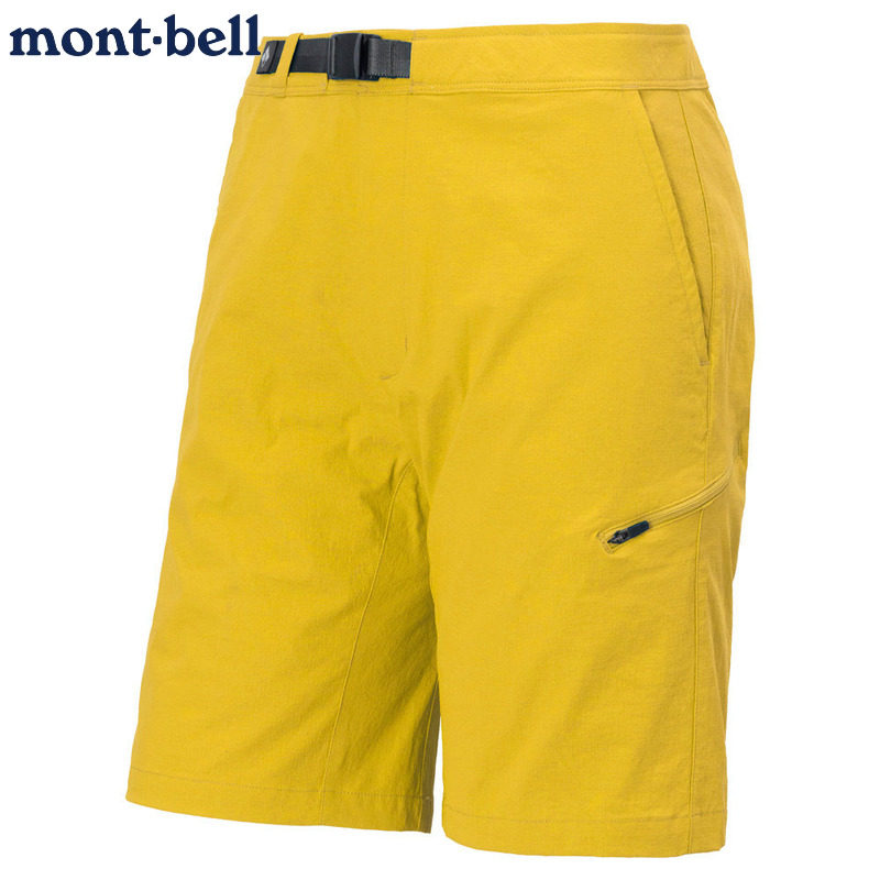montbell户外短裤弹力防水徒步裤