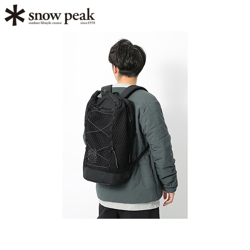 SnowPeak雪峰双肩包网布轻盈背包