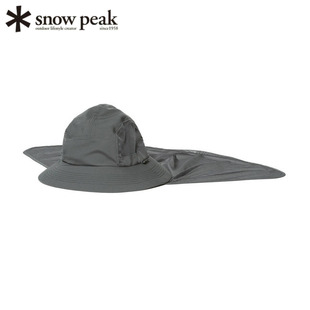 日本snowpeak雪峰户外露营防晒防虫网眼渔夫帽子日常男女同款2025