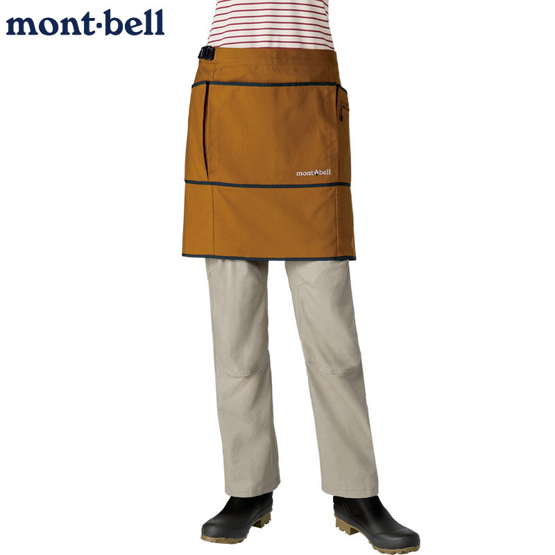 耐磨多口袋mont·bell围裙