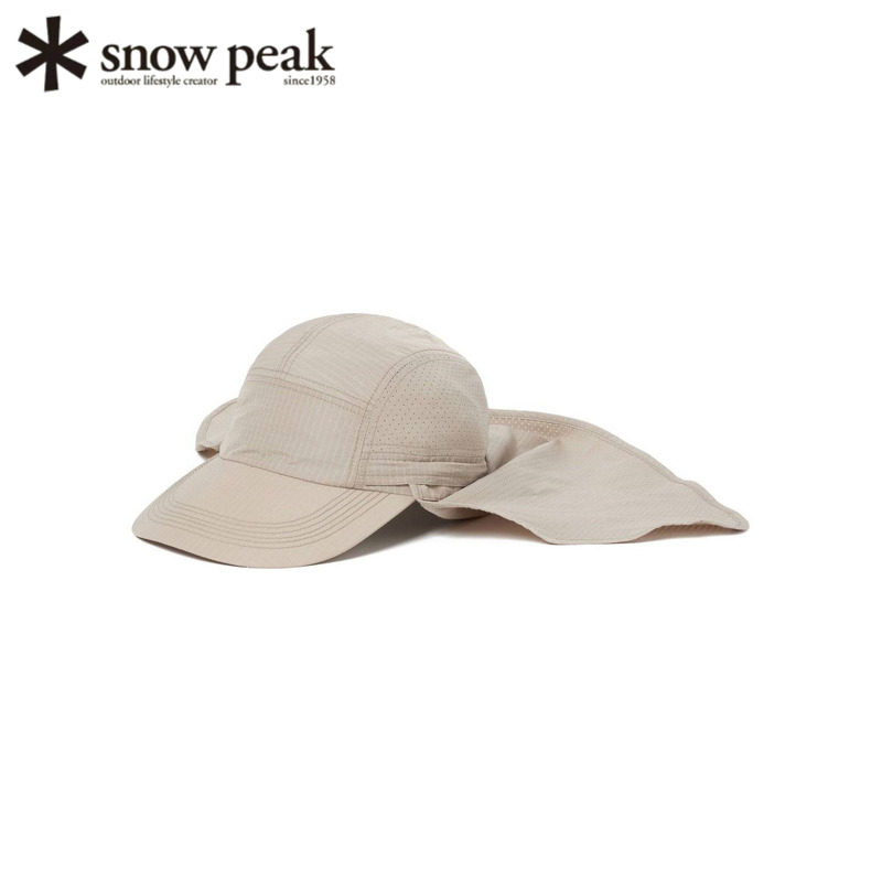 日本snowpeak雪峰可拆卸防虫帽子