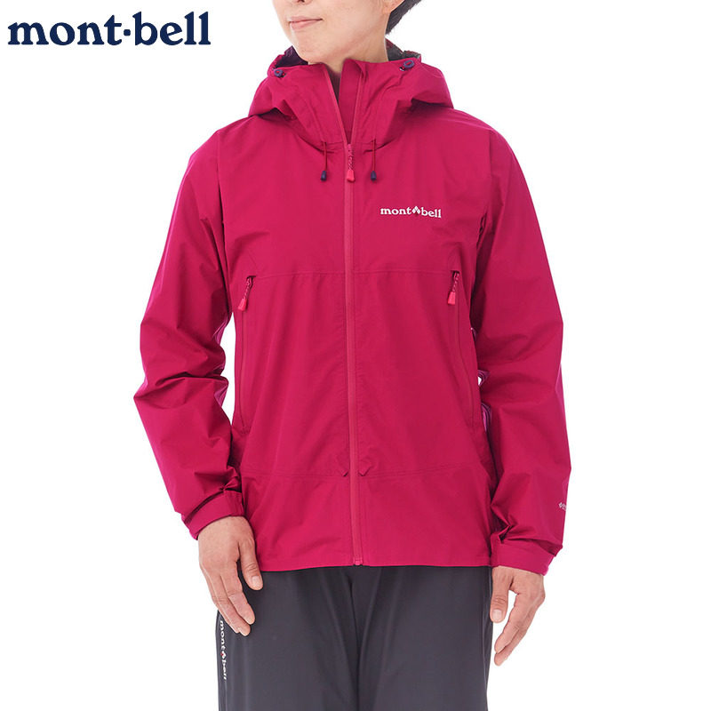 montbell防水透气女士冲锋衣