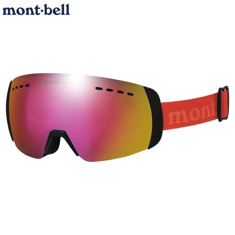 montbell高山护目镜清晰防雾偏光