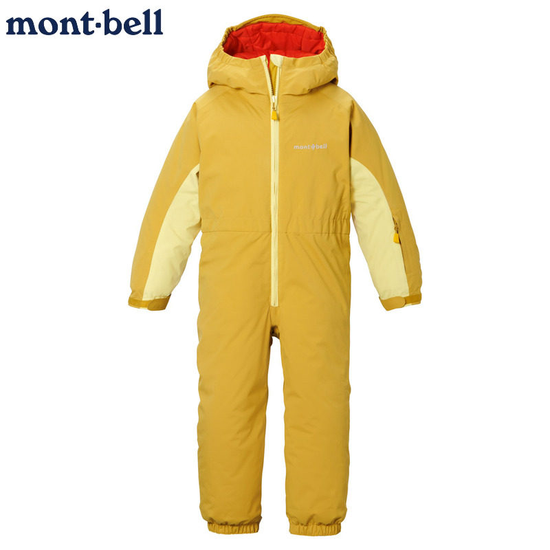 日本代购montbell新款25年连体滑雪服冬季厚款保暖防水透气连体衣