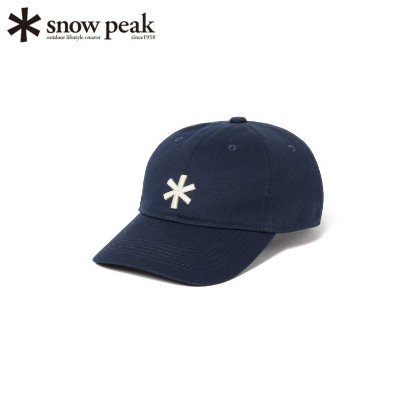 日本snowpeak雪峰logo棒球帽户外