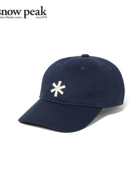 日本snowpeak雪峰logo棒球帽户外