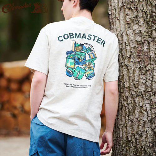 Cobmaster短袖T恤户外休闲圆领