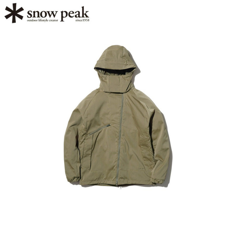 日本代购SnowPeak雪峰弹力阻燃夹克外套户外露营防撕裂防水防风衣