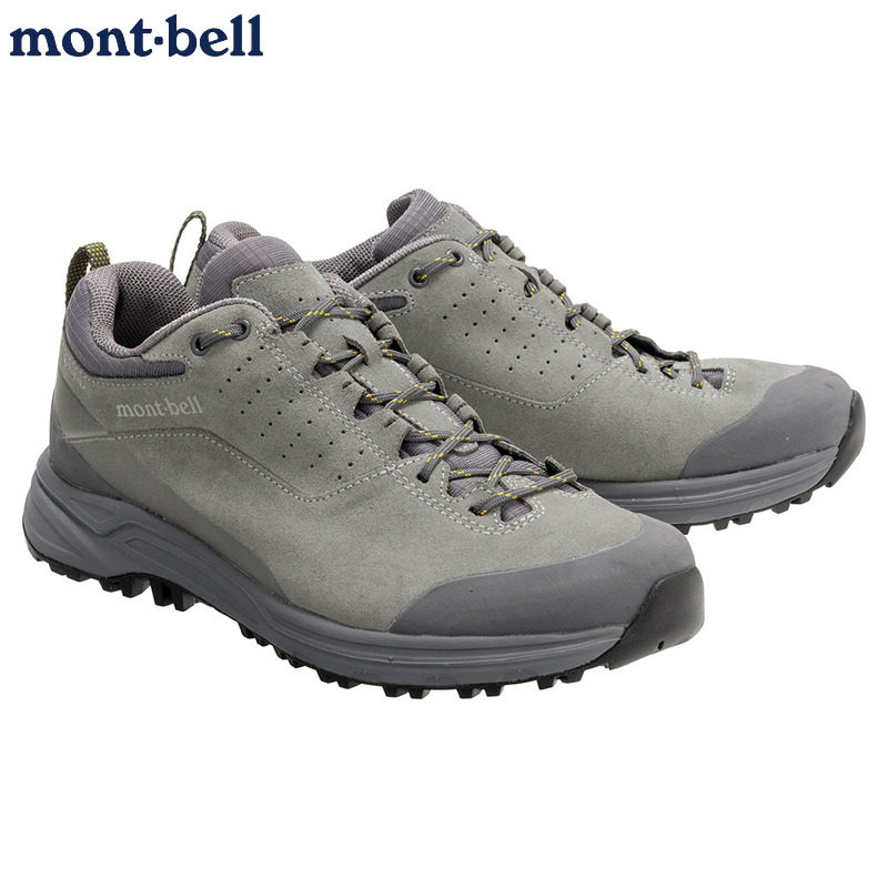 montbell徒步鞋户外旅行皮革登山