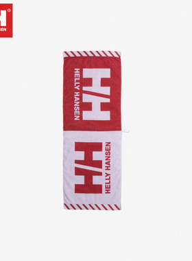 日本代购Helly Hansen海丽汉森毛巾HH徽标logo纯棉吸水巾洗脸浴巾