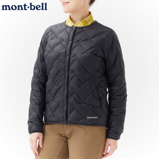 日本代购montbell女士Superior圆领羽绒服轻量防水户外登山徒步