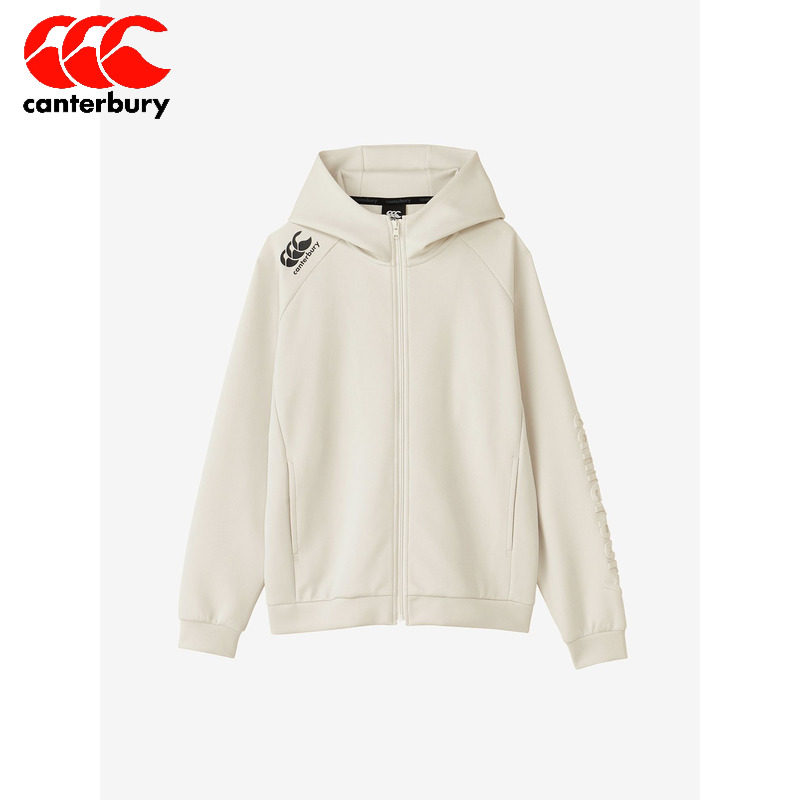 日本代购Canterbury开衫连帽外套橄榄球服训练D.A.F TEC AIR轻便
