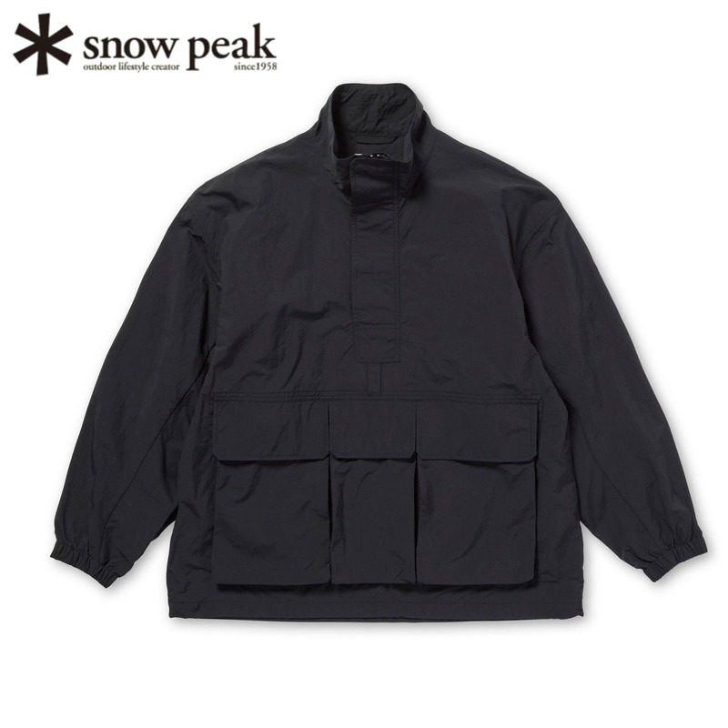 日本snowpeak雪峰防风风衣上衣
