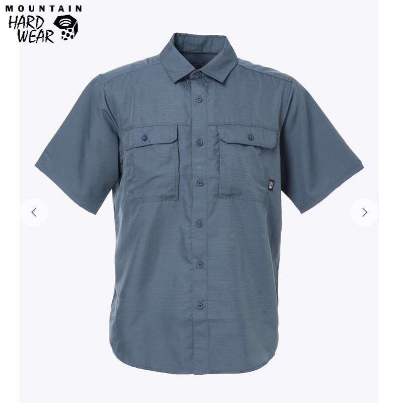 MHW山浩速干短袖衬衫夏季登山