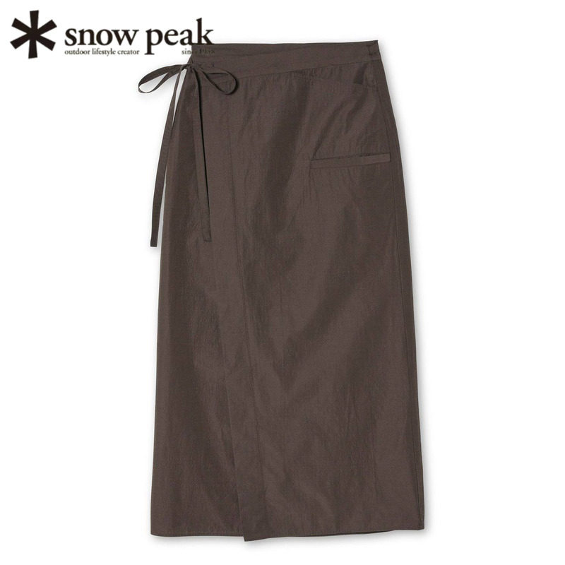 日本snowpeak雪峰羊毛半身裙女