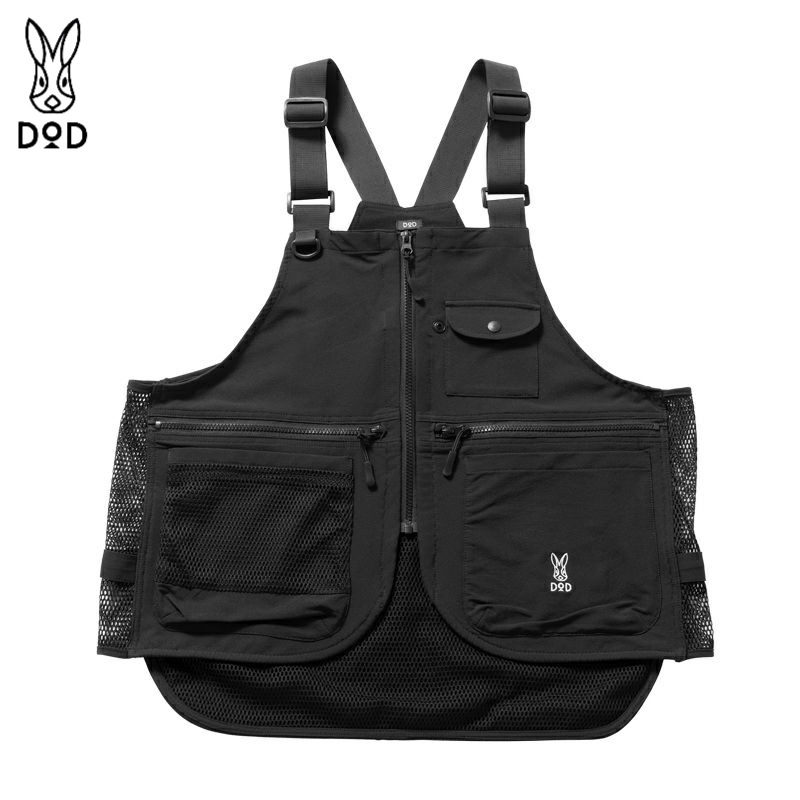 日本DOD兔子户外钓鱼背心马甲