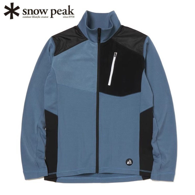 SnowPeak雪峰滑雪骑行抓绒衣
