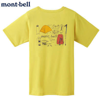 日本mont·bell透气速干T恤女款