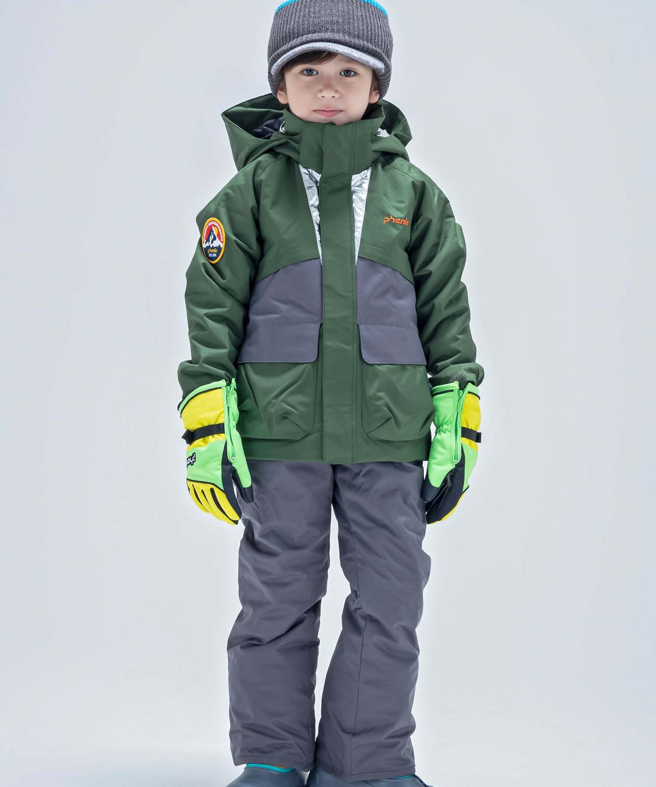 日本phenix专业儿童滑雪服保暖