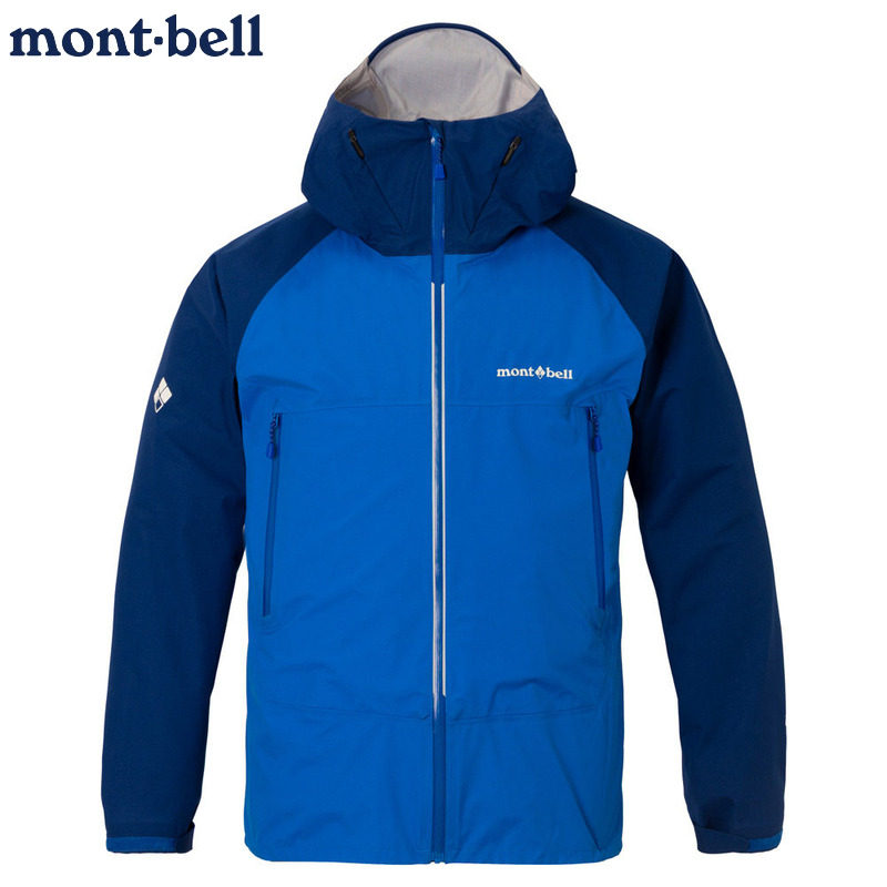 montbell冲锋衣男防雨透气外套