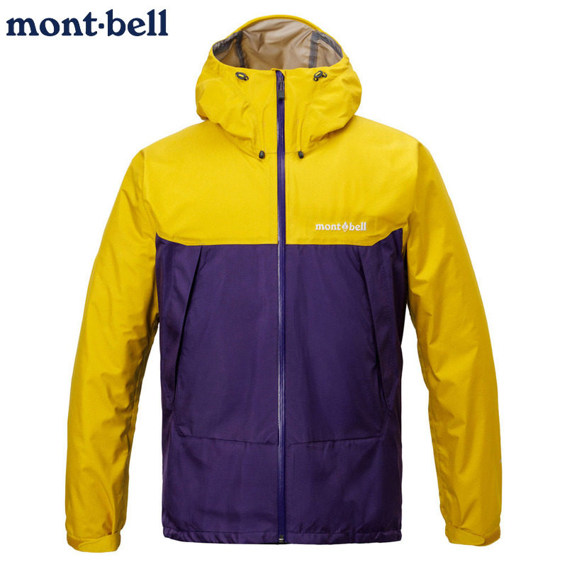 日本代购montbell2026年新款冲锋衣Thunder Pass男士防水透气雨衣