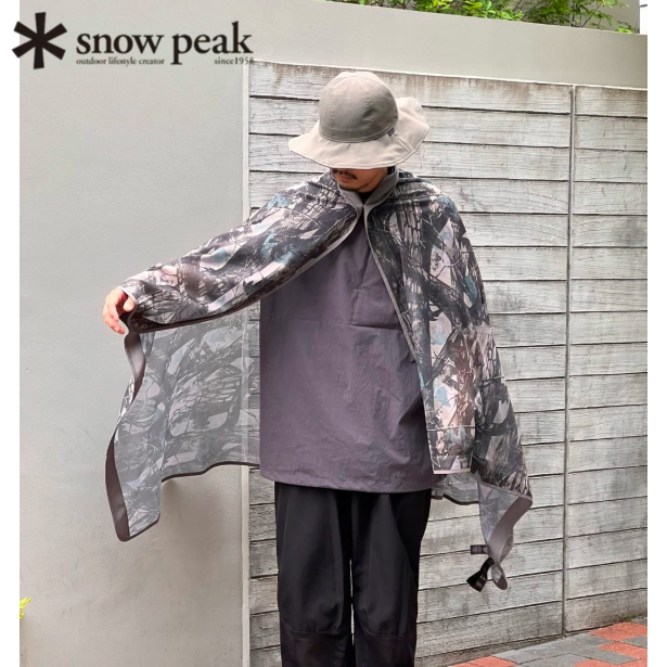 日本SnowPeak雪峰防虫防蚊披肩