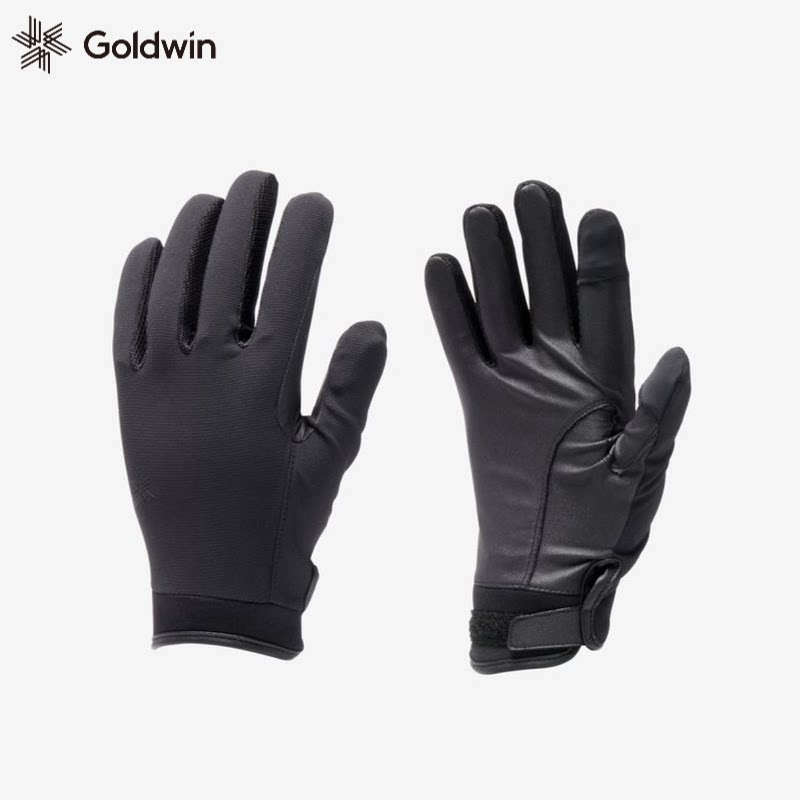 Goldwin户外运动手套皮革五指