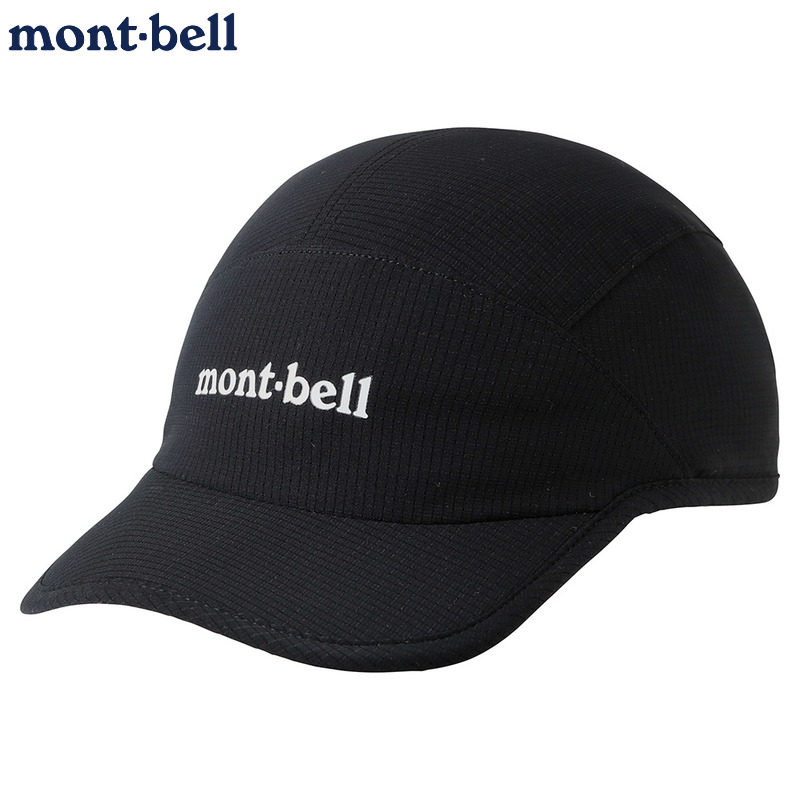 montbell轻薄凉爽可折叠鸭舌帽子