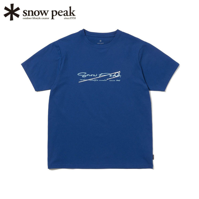 日本snowpeak雪峰速干短袖T恤夏