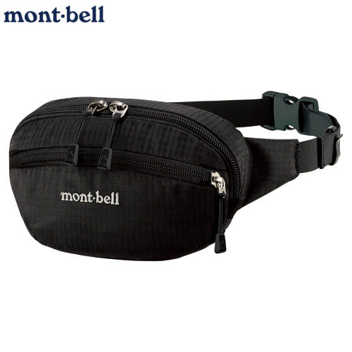 日本montbell旅行便携腰包