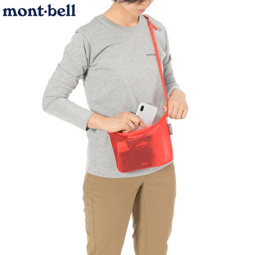 现货montbell单肩包户外小包便携