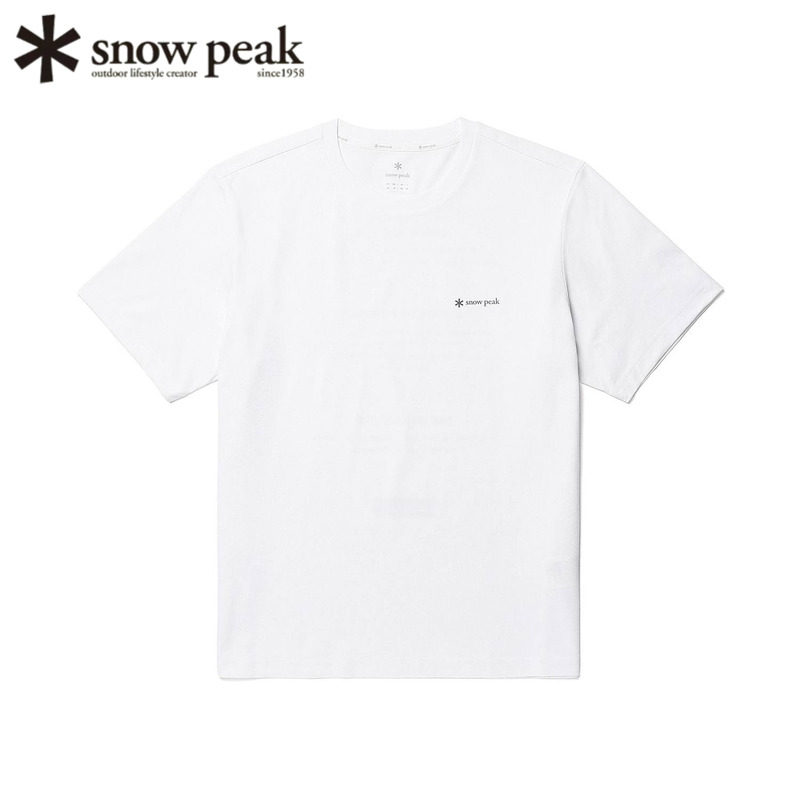 日本snowpeak雪峰男士速干短袖T