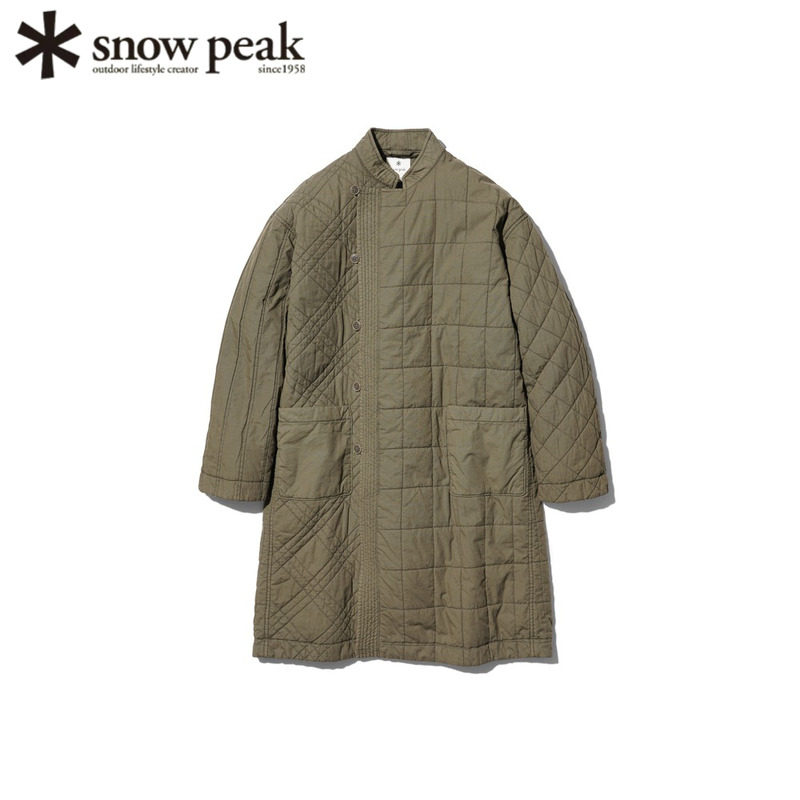 SnowPeak雪峰长款棉服户外露营